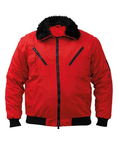 Hi-vis pilot jacket 'oslo' Red