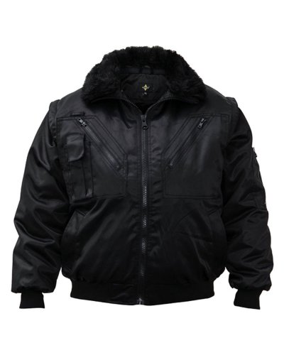 Hi-vis pilot jacket 'oslo' Black