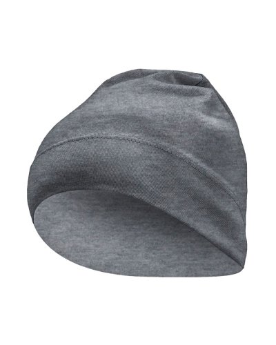 Baby Hat Heather Grey Melange