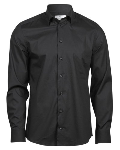 Camicia Stretch Luxury Black