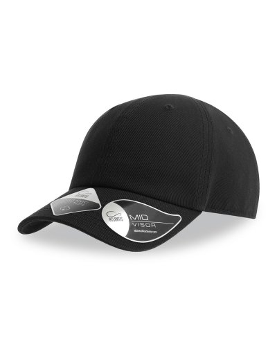 Cappellino 6 pannelli da bambino Kid Fraser Black