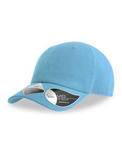 Cappellino 6 pannelli da bambino Kid Fraser Columbia blue