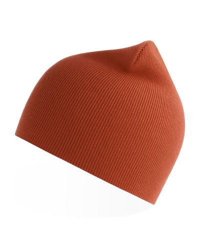 Berretto con maglia a coste fini yala Orange
