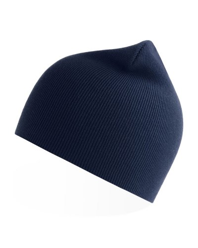 Berretto con maglia a coste fini yala Navy