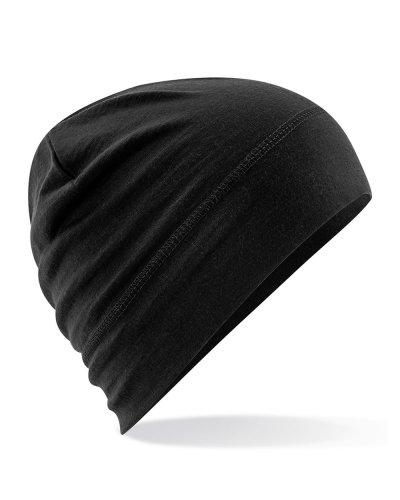 Berretto Merino Black