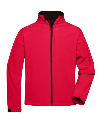 Men's Softshell Jacket Red