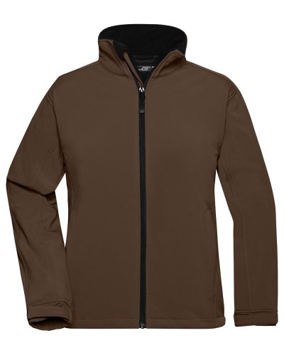 Ladies' Softshell Jacket Brown