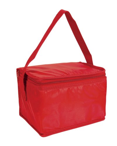 Borsa termica in poliestere Rosso