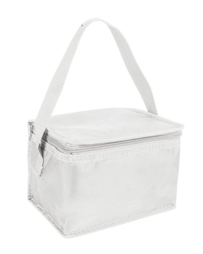 Borsa termica in poliestere Bianco