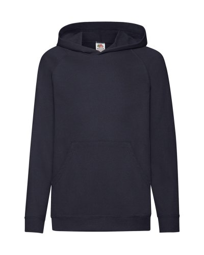 Felpa bambino leggera con cappuccio Deep navy