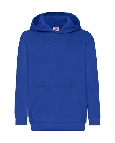Felpa Kids con cappuccio Hooded Royal blue