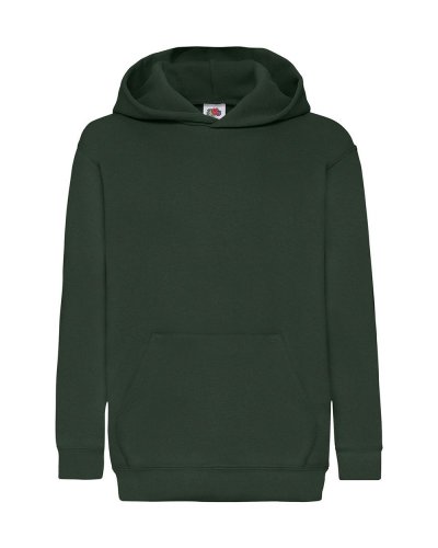 Felpa Kids con cappuccio Hooded Bottle green