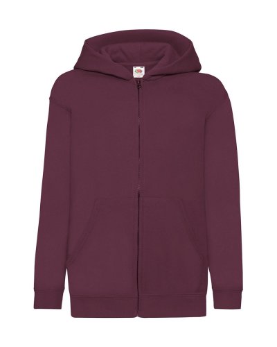 Felpa Kids con cappuccio e cerniera