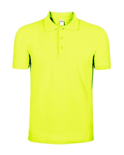Polo a maniche corte Evolution Safety Yellow