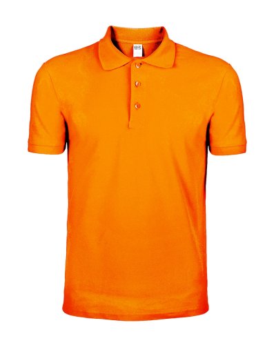 Polo a maniche corte Evolution Safety Orange