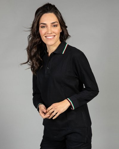 Polo donna manica lunga Savona