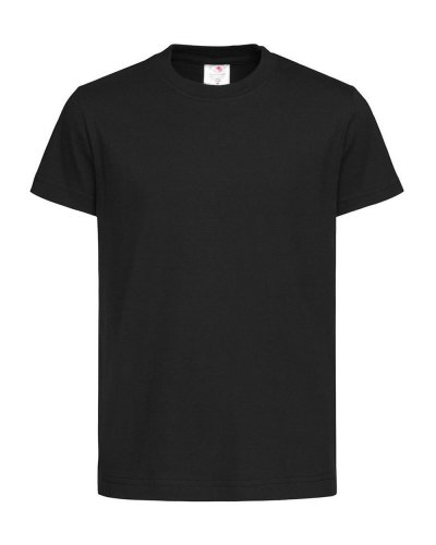 T-shirt classica con girocollo Black Opal
