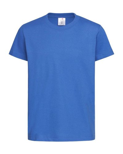 T-shirt classica con girocollo Bright Royal