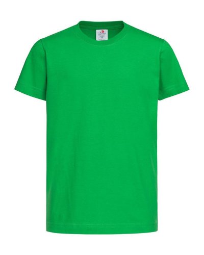 T-shirt classica con girocollo Kelly Green