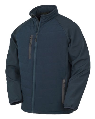 Softshell Imbottito Compass  Navy / Grey
