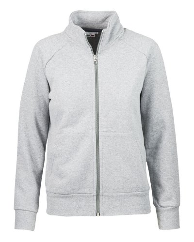 Felpa donna jacket Cenere