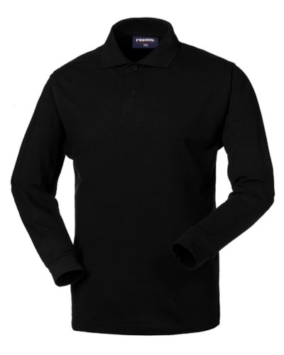 Polo manica lunga Tiger Nero