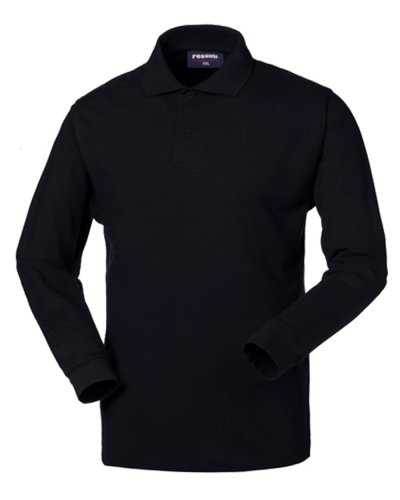 Polo manica lunga Tiger Blu