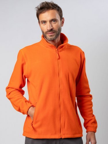 Peak Pile Uomo Zip Intera, Micropile Pesante, 2 Tasche