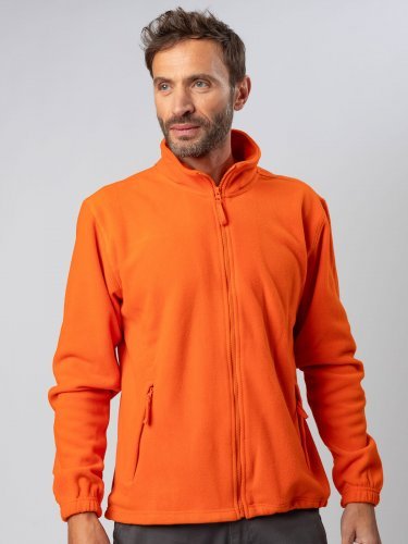 Peak Pile Uomo Zip Intera, Micropile Pesante, 2 Tasche