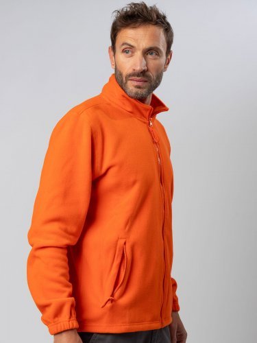 Peak Pile Uomo Zip Intera, Micropile Pesante, 2 Tasche