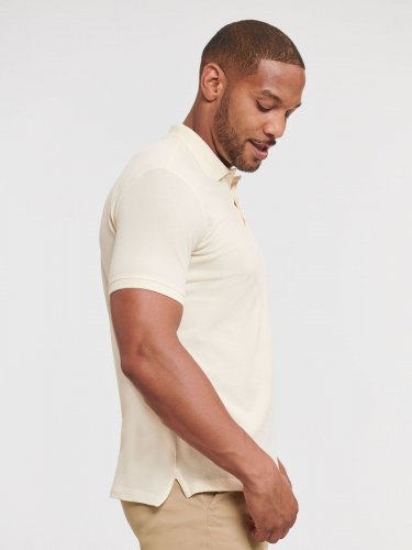 Polo uomo Pure Organic, 100% cotone, taglio moderno