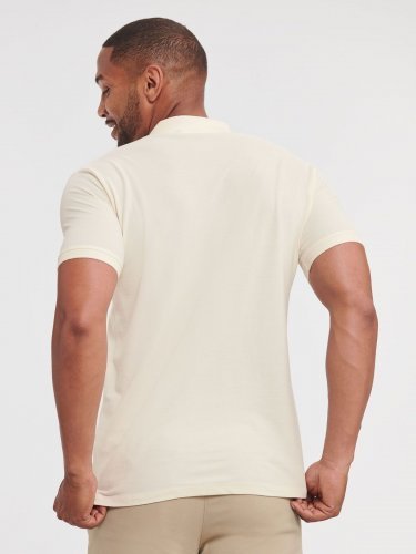 Polo uomo Pure Organic, 100% cotone, taglio moderno