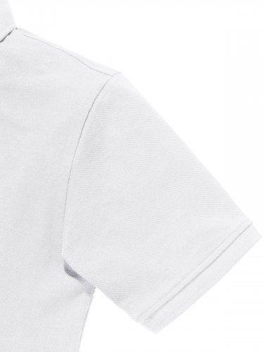 Polo uomo Pure Organic, 100% cotone, taglio moderno