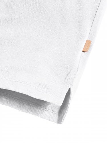 Polo uomo Pure Organic, 100% cotone, taglio moderno