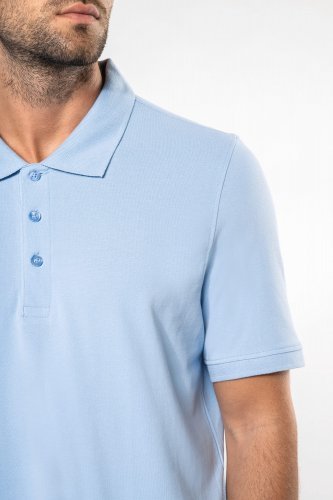 Polo piqué uomo , 100% cotone, regular fit