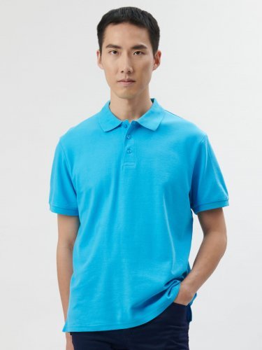 Polo manica corta Evolution X, cotone piqué