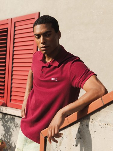 Polo manica corta Evolution X, cotone piqué