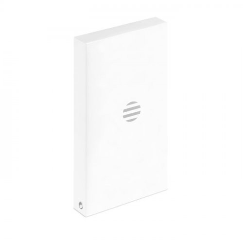 SOLAR POWERFLAT Power bank solare 8000 mAh alluminio argento