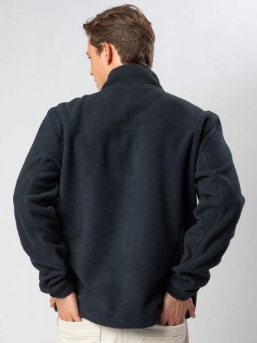 River Pile Mezza Zip Uomo, Micropile 290g, Antipilling