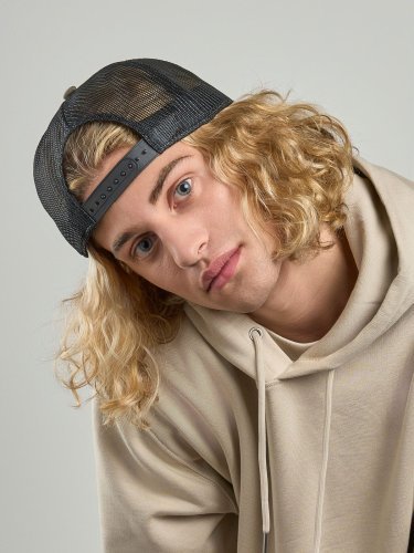 Bryce Cappellino trucker mesh slim fit in poliestere riciclato