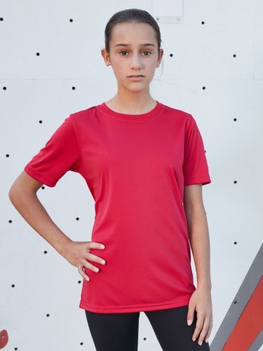 Camiseta Junior Active-T Deportiva Transpirable de Poliéster 150g/m²