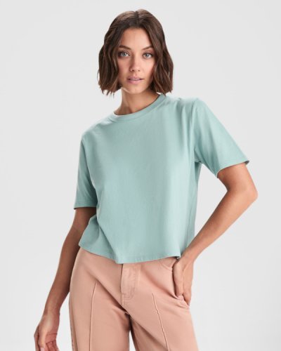 Dominica T-Shirt Donna Cotone 100% Regular Fit Girocollo