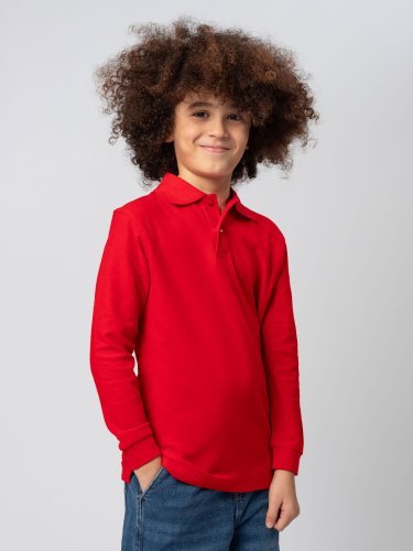 Camiseta de manga larga para niños, 100% algodón, corte medio