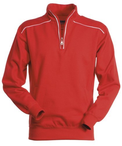 Felpa Vancouver unisex mezza zip comfort fit