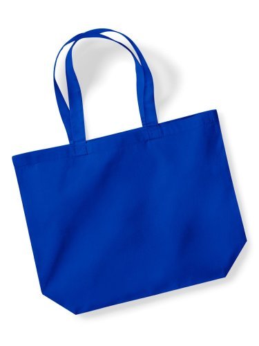 Maxi Bolso Tote de Algodón Orgánico Premium 200g con Asas Largas de 18