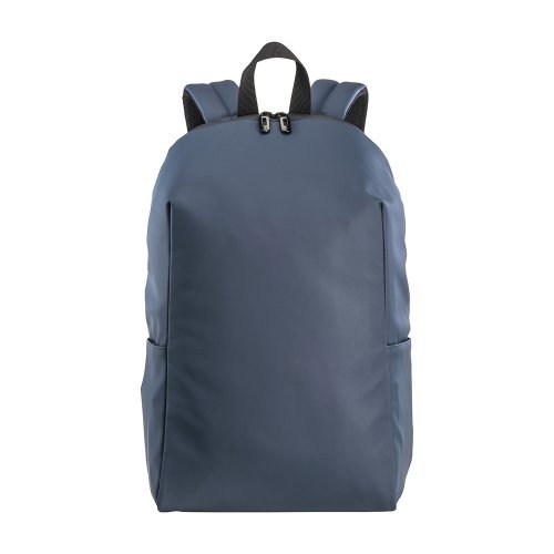 Sac à dos en similicuir noir pour PC résistant à l'eau avec poche anti