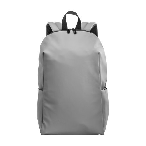 Sac à dos en similicuir noir pour PC résistant à l'eau avec poche anti