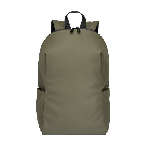 Sac à dos en similicuir noir pour PC résistant à l'eau avec poche anti
