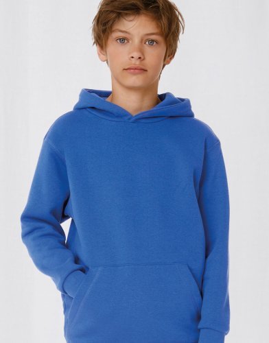 Sudadera Kids con Capucha 280g, Corte Clásico, Cremallera