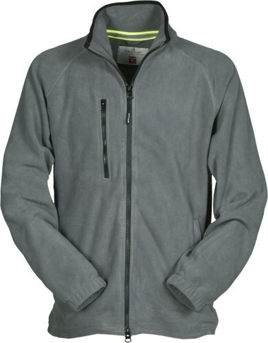 Pile uomo zip intera pratico con tasche e coulisse regolabile